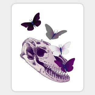 Ace Pride Skull Sticker